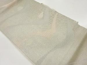 絽抽象模様織出し名古屋帯